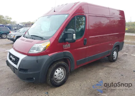 2020 Ram Promaster 1500 High Roof 136 Wb from USA, damaged, VIN 3C6TRVBG5LE132376